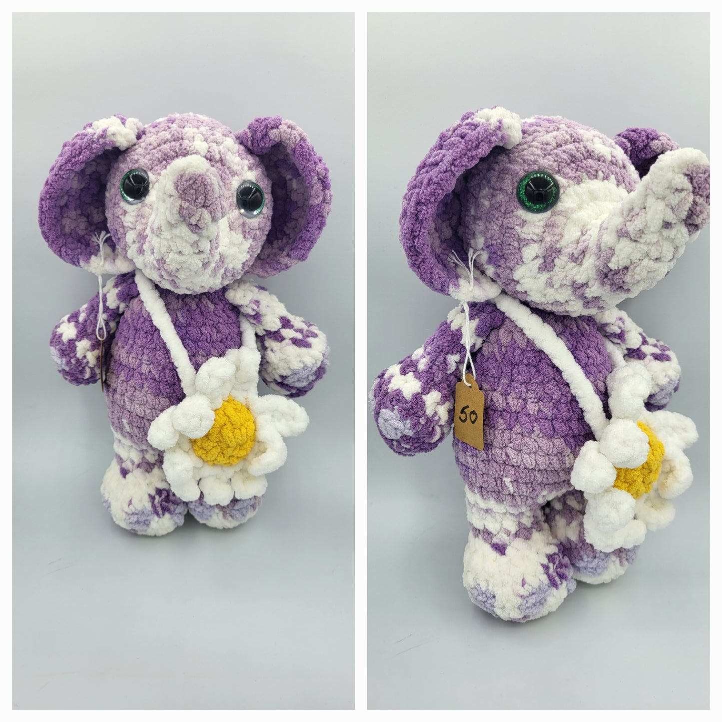 Hand Crocheted Elephant