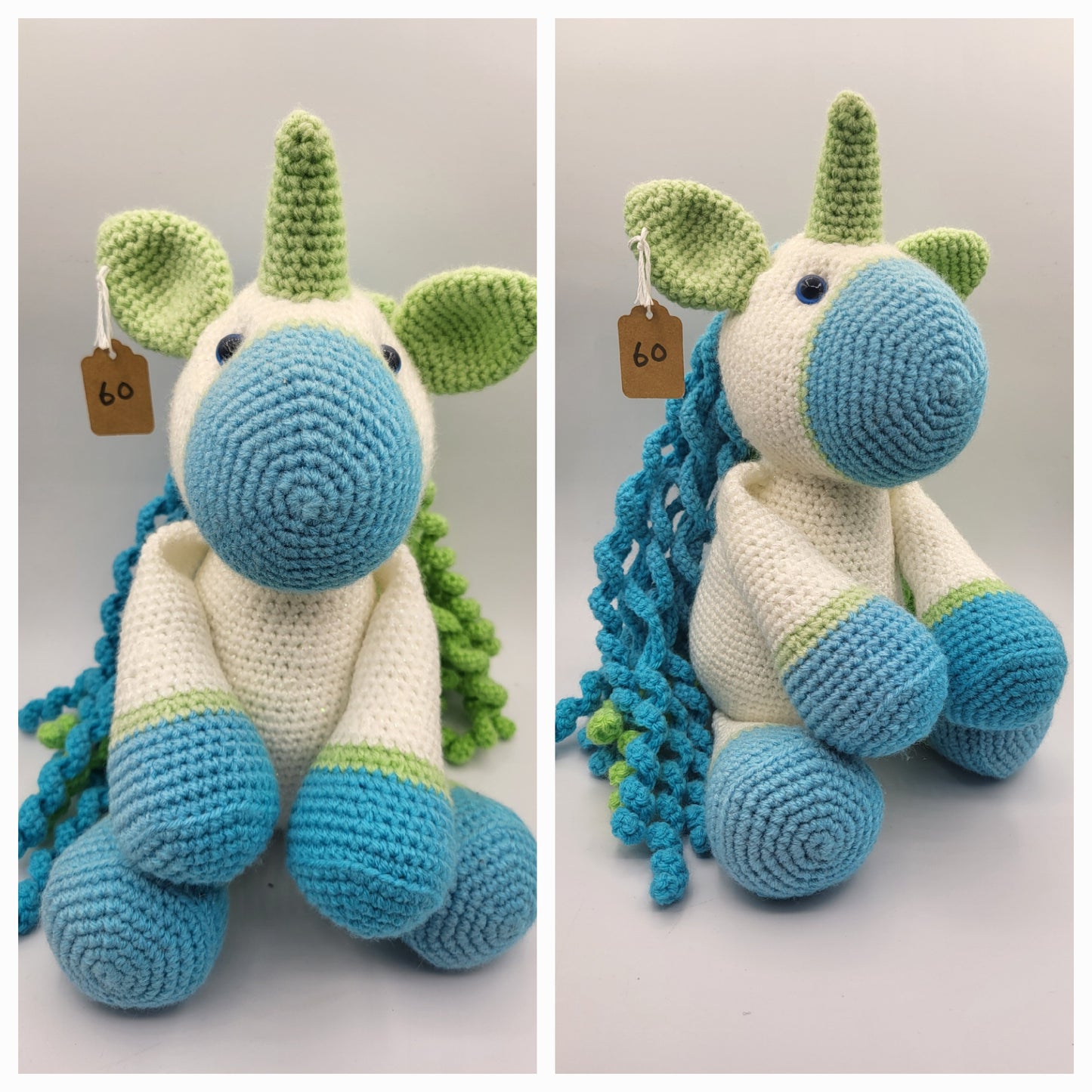 Hand Crocheted Unicorn