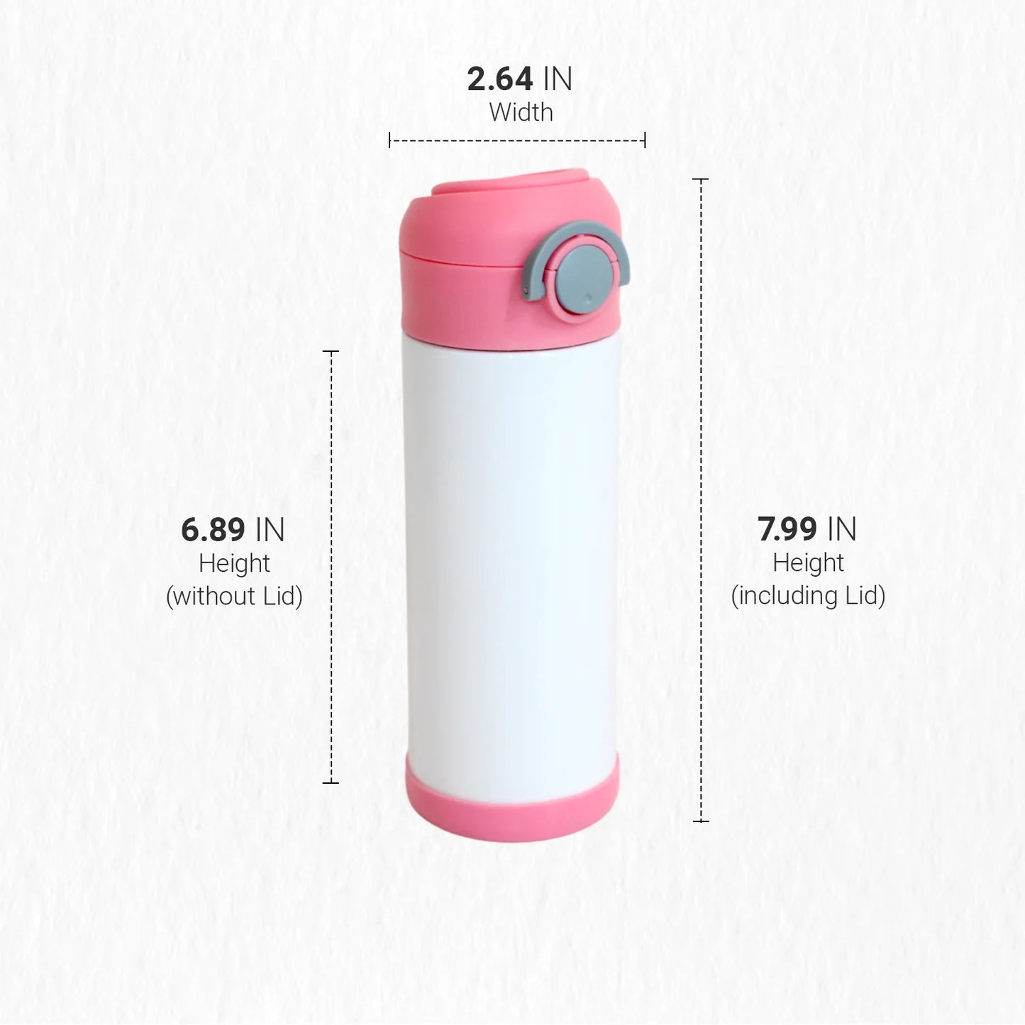 12oz Stainless Steel Kids Water Bottle