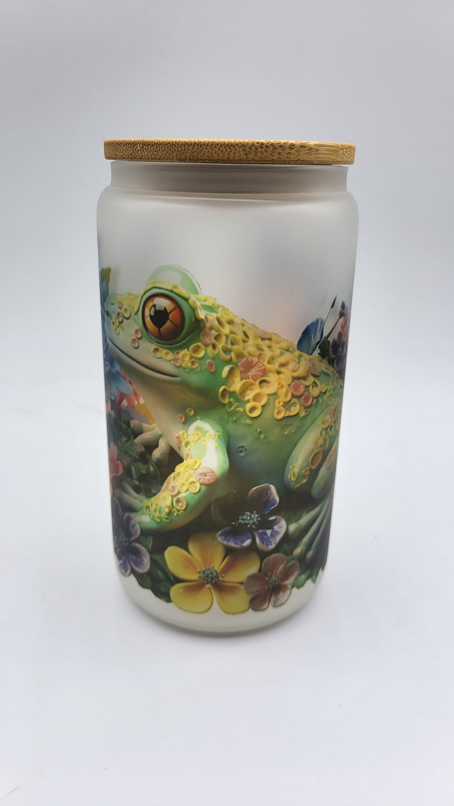 Frog 16oz Can Glass